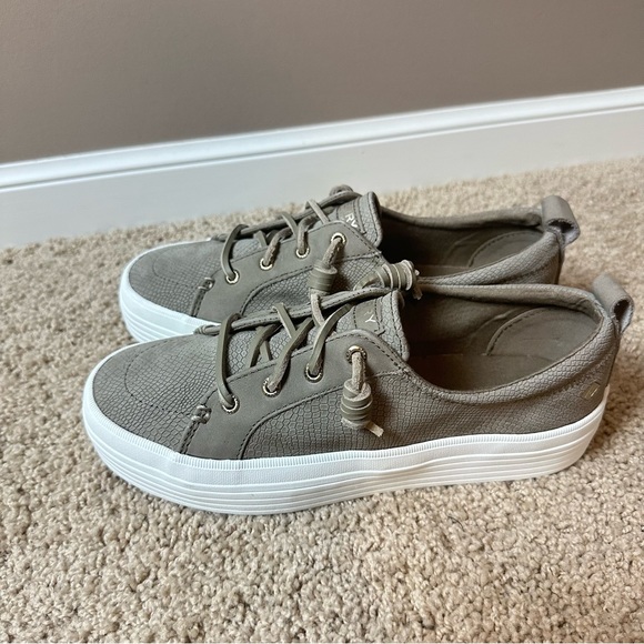 Sperry Shoes - Sperry Women’s Crest Vibe Croc Platform Sneaker